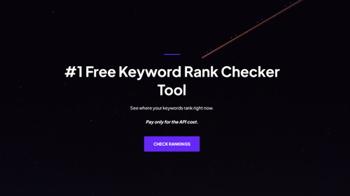 image of Keyword Rank Checker
