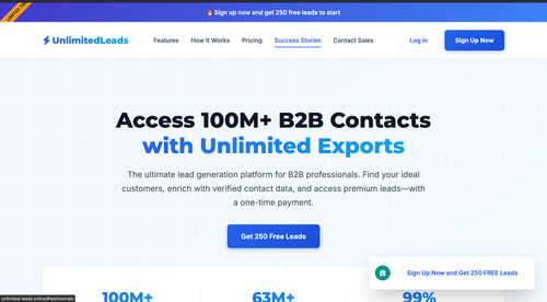 image of Unlimited leads