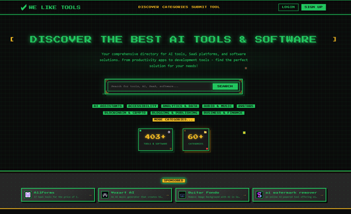 image of We Like Tools