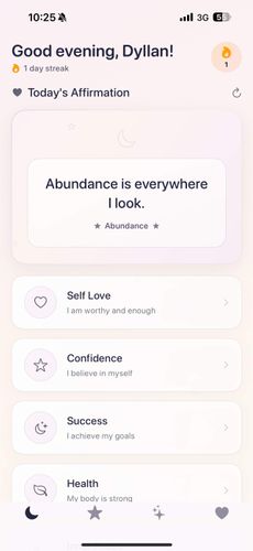 image of Daily Affirmations - Miracle