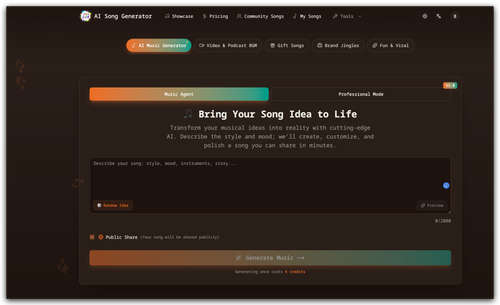 image of AI Song Generator