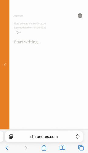 image of Shiru Notes