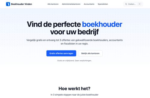 image of Boekhouder Vinden