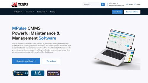 image of MPulse CMMS Software