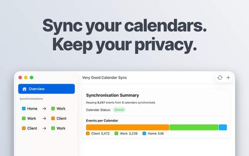image of Very Good Calendar Sync
