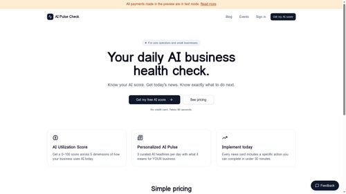 image of aipulsecheck.io
