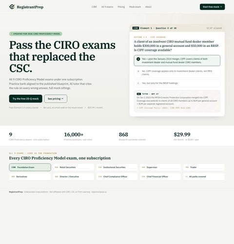 image of Registrant Prep