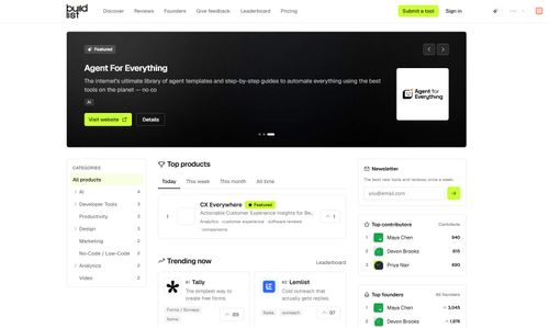 image of Buildlist