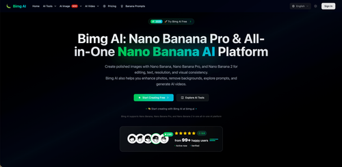image of Bimg AI: Nano Banana AI Platform