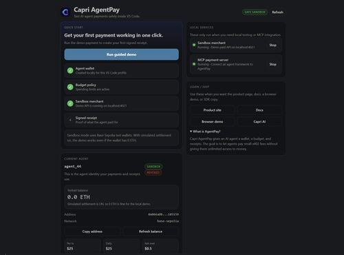 image of Capri Ai Agentpay