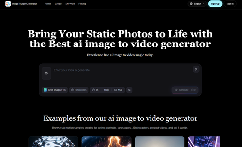 image of image to video generator