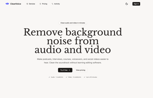 image of Clean Voice