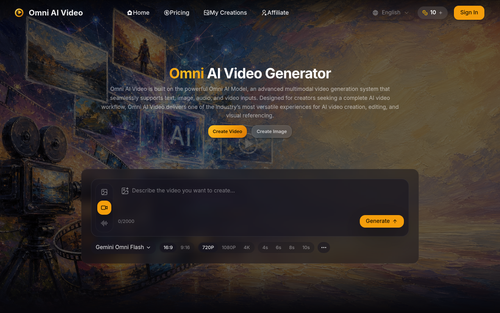 Omni AI Video logo