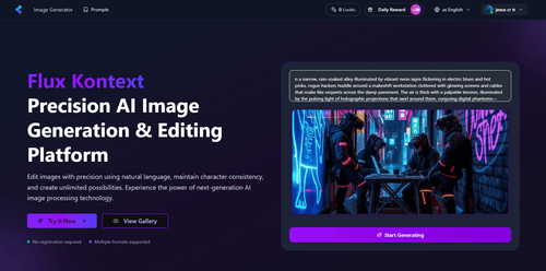 image of Flux Kontext AI