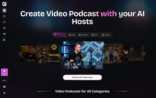 PodcastorAI logo