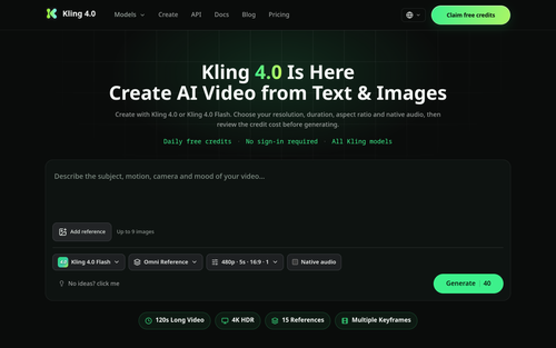 image of Kling 4.0