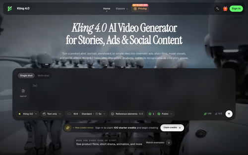 image of Kling 4.0