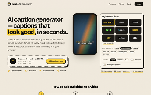 image of Captions Generator
